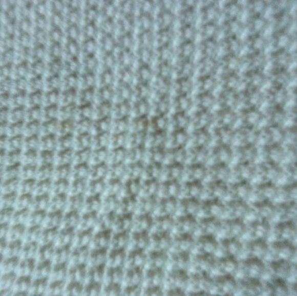 Vintage White/Cream Men's Ribbed Long Sleeve Pullover Sweater Cut Off Tag - Picture 7 of 14